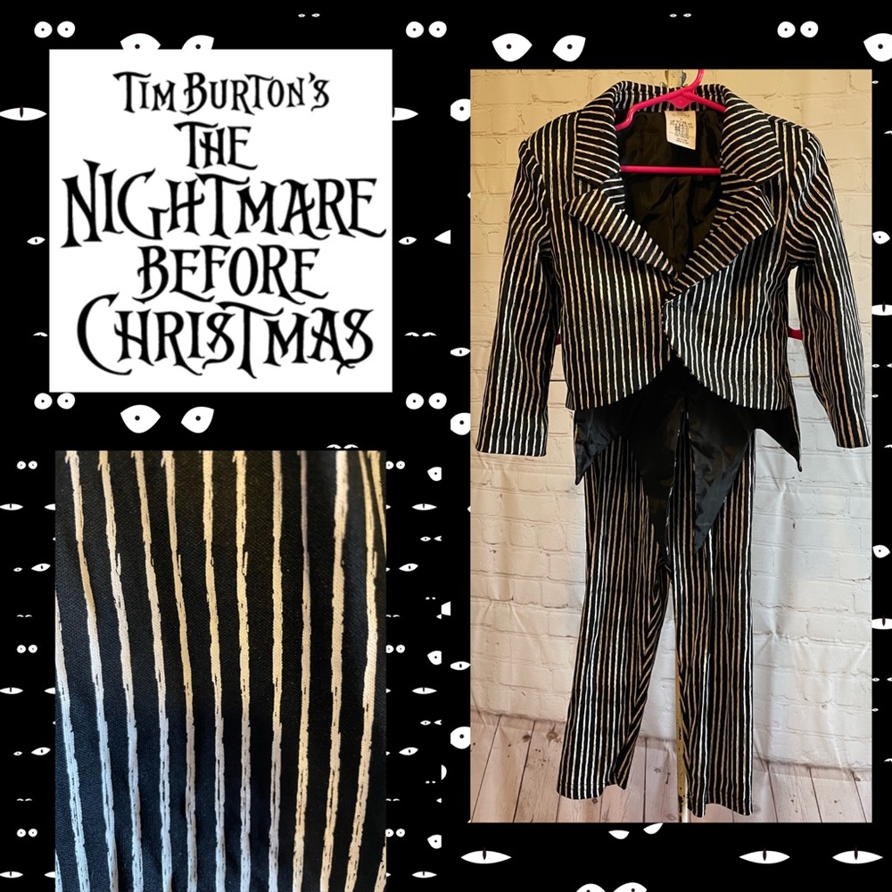 ✈️boys Nightmare Before Christmas Jack Skellington suit 3T
